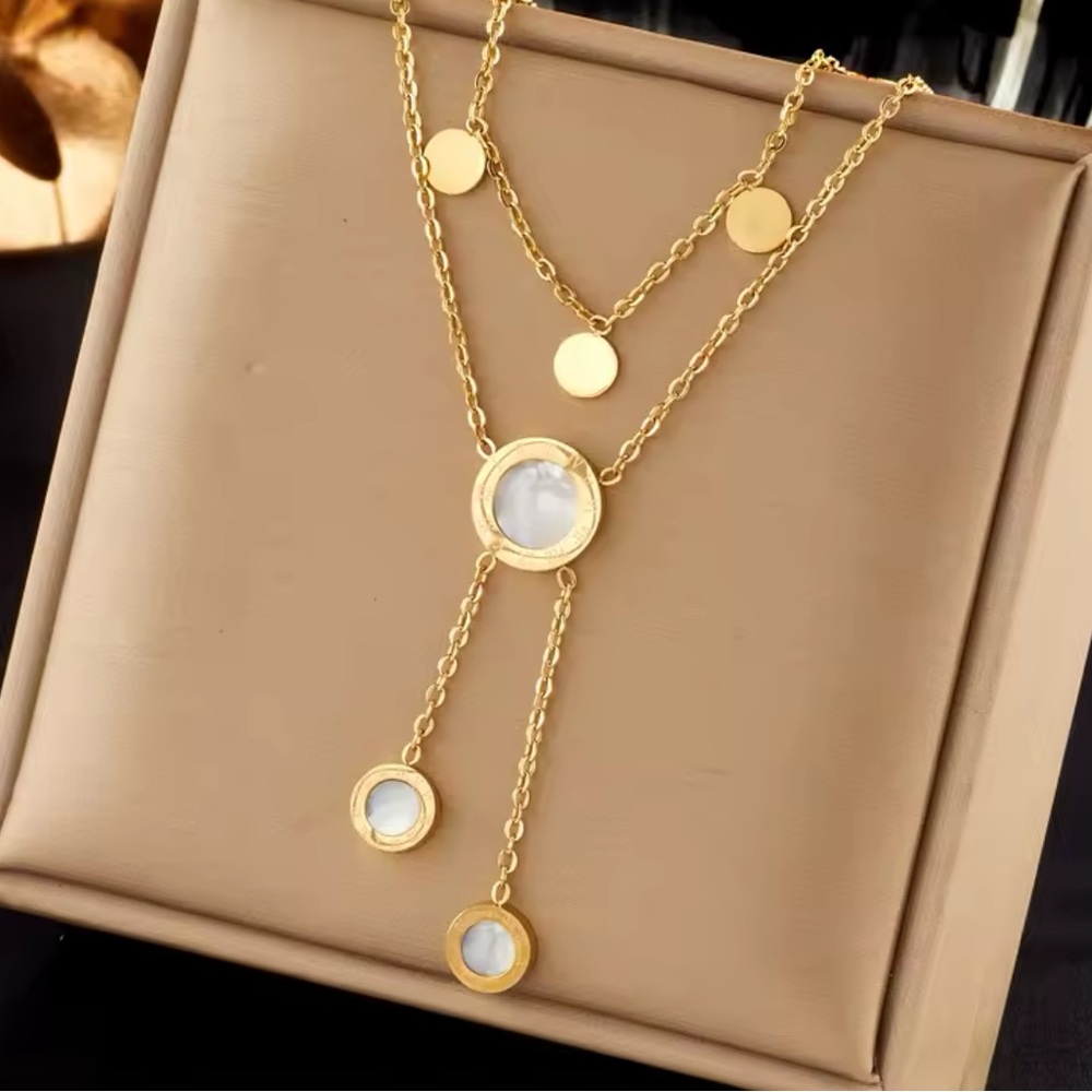Gold Filled Multilayered Necklace